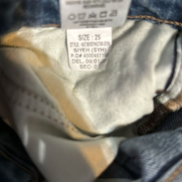 Joe's Jeans High Rise Skinny Ankle Jean Siyeh Blue Wash Sz 25 - Picture 8 of 9